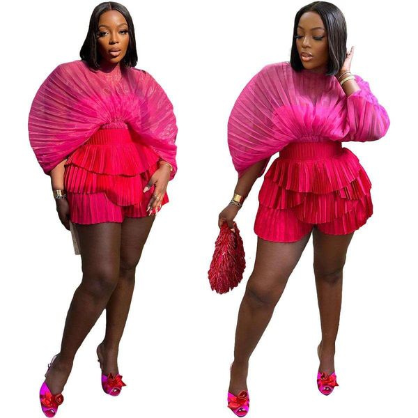 

d women s pant artificial yarn and woven shorts suit, White