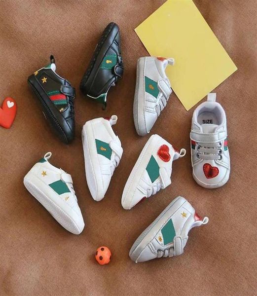 

designer kids baby boy shoes newborn first walker sneakers solid crib toddlers trainers shoes infant footwear toddler child3813467