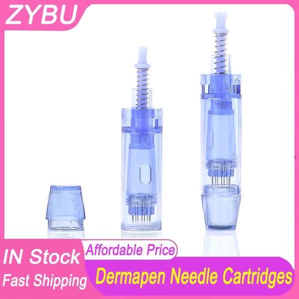 

50pcs/lot needle cartridge 9/12/24/36 42 pins for dr.pen a1 dermapen microneedle derma pen rechargeable mts meso therapy needle tips