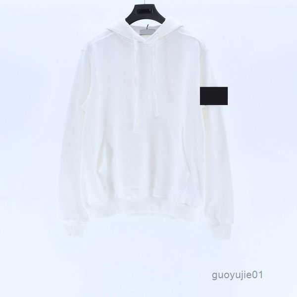 

men's hoodies euro-american designer cp stone sweatshirts pure simple personality men women trend sanitary cloth jaet hat island glass, Black