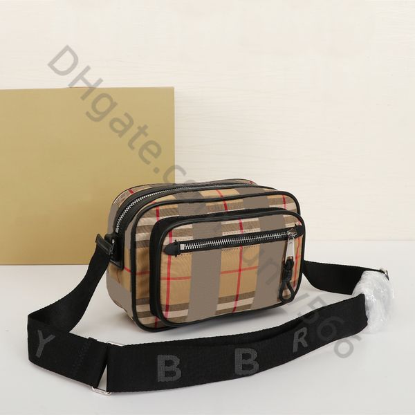 

fashion designer shoulder bags bags luxury camera bags men bag camera bags plaid cross body canvas clutch bags leisure bag multi compartment