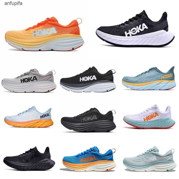

trainers hokas bondi 8 carbon x2 sports shoes triple black white local boots kawana challenger atr 6 one women men runner lifestyle shock hi