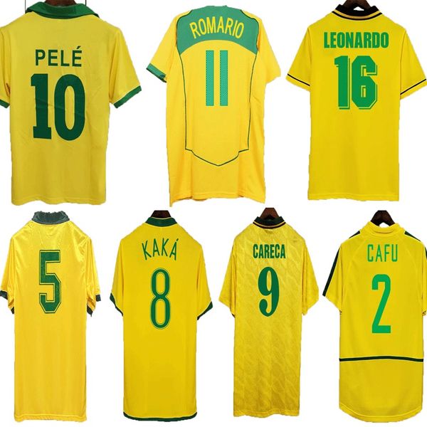 

1998 dunga retro men's football jersey 1994 romario pele ronaldinho rivaldo. carlos fabiano d.alves home/away football shirtotball shir, Black;yellow