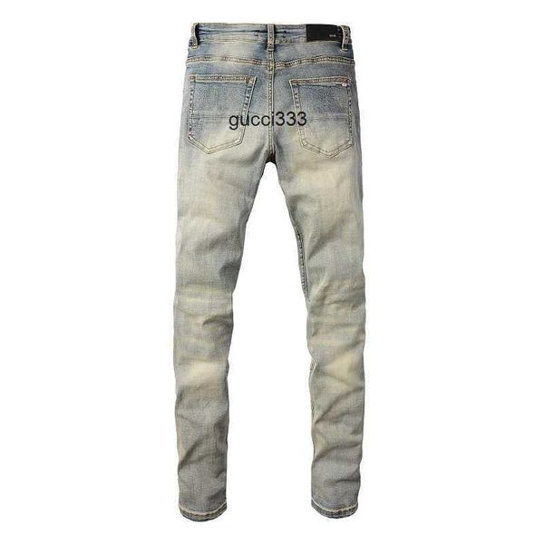 

man amirly new pants arrivals mens luxury biker designer denim #876bwo9 jeans holes trousers clothing jean coolguy bwo9 115n, Blue