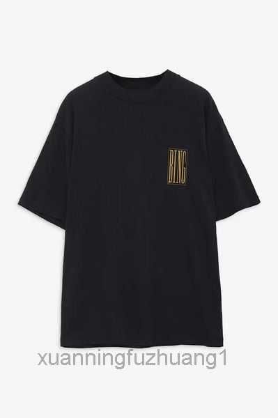 

2023ss niche designer shirt leopard head print washing stir-fry snowflake yeast tee vintage short-sleeved aninee fwbl, White