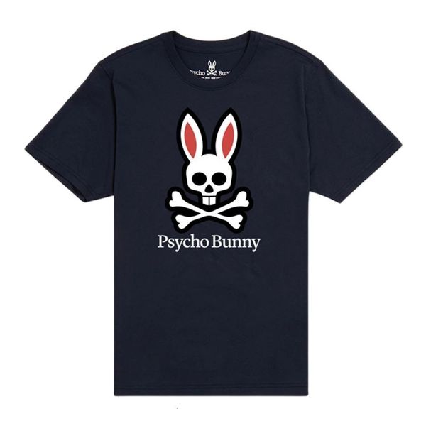 

men's tshirts 2023 and women's psycho bunny basic cotton tshirt summer round neck fashionable casual short sleeves 230721, White;black