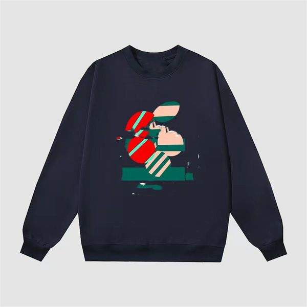 

fashion hoodie sweatshirt 2023 ggs luxury design men's and women's pullovers loose long sleeve letter logo casual student activism, Black