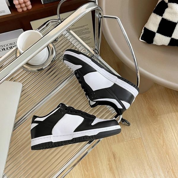 

brand genuine leather casual flat shoes fashion men women low lace-up sneakers trainers outdoor comfortable skateboard sports shoes, Black