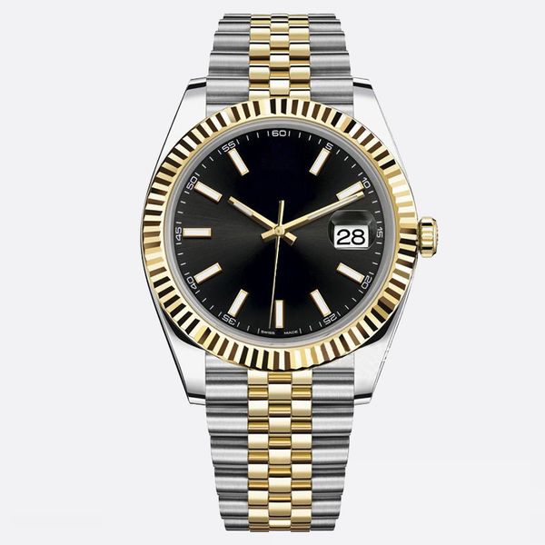 

watches quartz movement women's watch 28mm 31mm men's automatic mechanical watch 36mm 41mm sapphire luminous stainless steel water, Slivery;brown