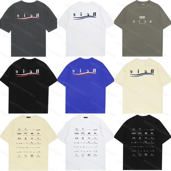

summer t shirt mens womens designers t-shirts loose tees man casual shirt luxurys clothing streetwear shorts sleeve polos tshirts mnomi, White;black