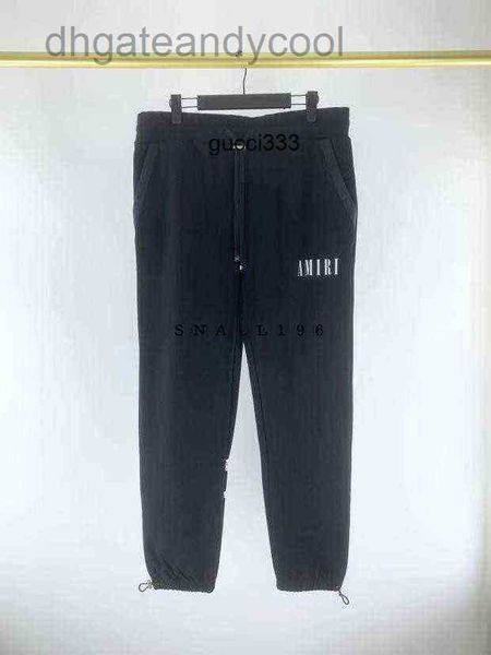 

pants es sweatpant designer pant 23s drawstring cupid alphabet printing loose casu vg0b amirly, Black