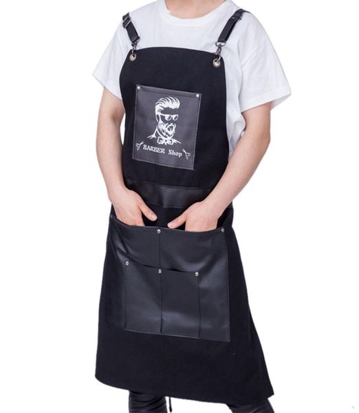 

black salons hairdressing cape for hair cutting apron oxford buga barber pocket dyeing cape hairdresser antifouling5726537