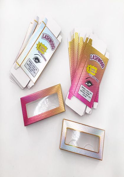 

lashwood soft lash paper case 100 real mink lashes empty eyelashes packaging custom box private logo4930692