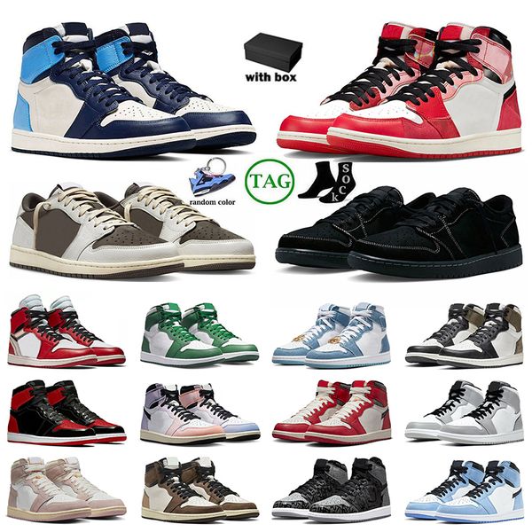 

jumpman 1 men basketball shoes 1s spider-man university blue og patent panda dark mocha bred shadow unc smoke grey womens sports sneakers tr