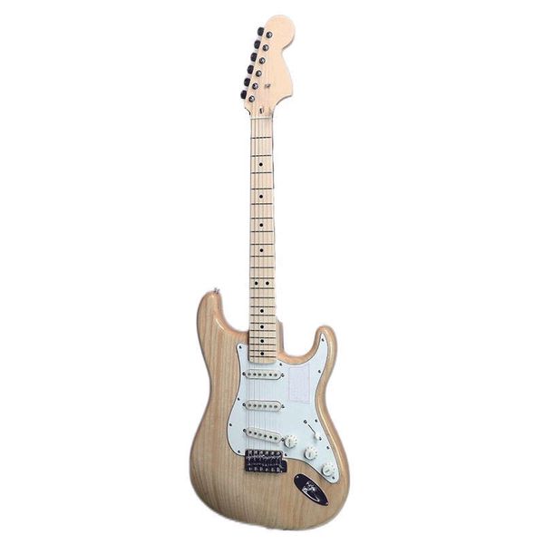 

made in japan traditional 70s st maple fingerboard natural electric guitar