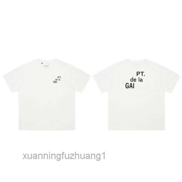 

designer luxury french tee thick cotton vintage retro washed printed short sleeve mens streetwear oversized design x47f, White;black