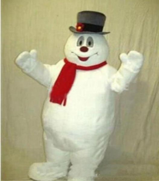 

2018 mascot city frosty the snowman mascot costume anime kits mascot theme fancy dress carnival costume6868172, Red;yellow