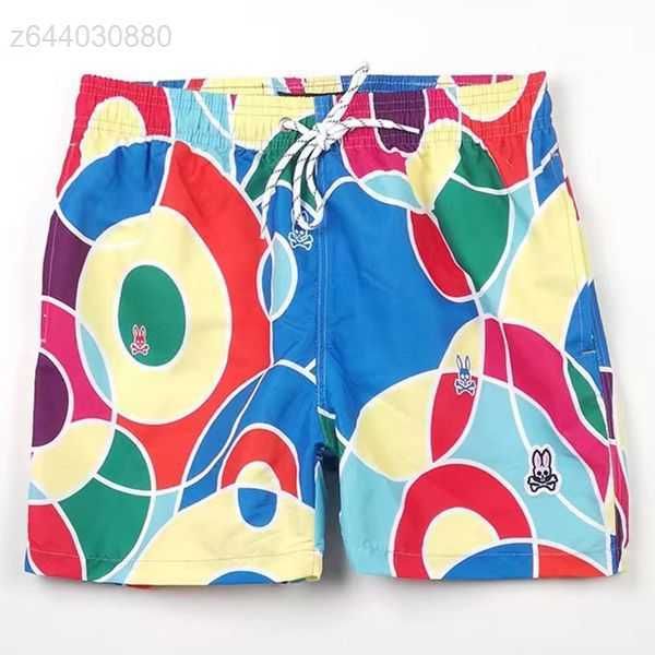 

mens fashion beach pants skull rabbit psycho bunny surf shorts quick dry european and american style 5 qo0x, White;black