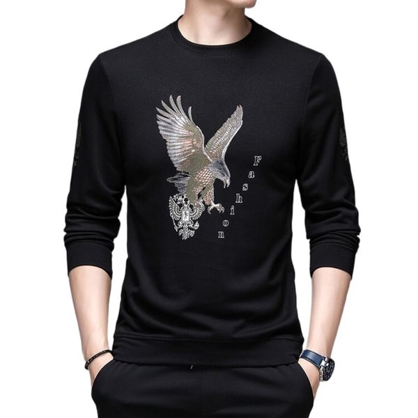 

men's polos fashion casual long sleeve pullover breathable knitted soft vneck business 230721, White;black