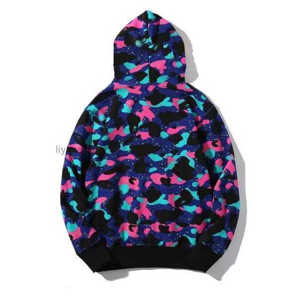 

bape mens hoodies designer hoodie shark luminous women sweatshirts letters camo hoody oversized cotton zip sweaters hoodys embroidered cardi, Black