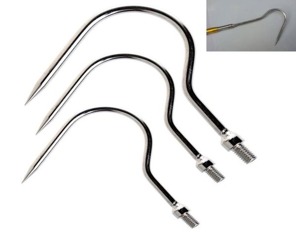 

8mm1pc outdoor strong steel with lead head fishing gear fishhook new1991832