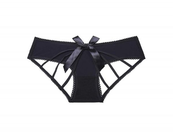

women039s briefs cage back bow panties cheeky underwearlacy underwear low waist4248335, Black;white