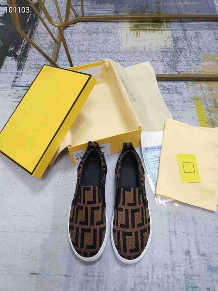 

2023 high-quality ff shoes men designer double lace-up casual shoes for men sneakers comfortable beautiful classic timeless 35-42, Black