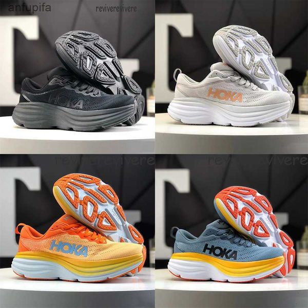 

hoka bondi 8 outdoor shoes hokas one clifton 8 black white shock absorbing road carbon x2 men women running sneakers climbing runner trainer