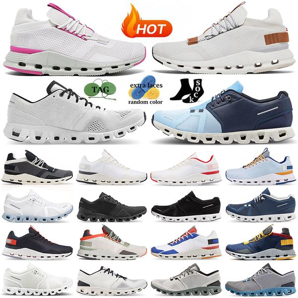 

on cloud women men running shoes on clouds nova oncloud onclouds cloudnova designer sneakers triple black white pink mens womens outdoor spo