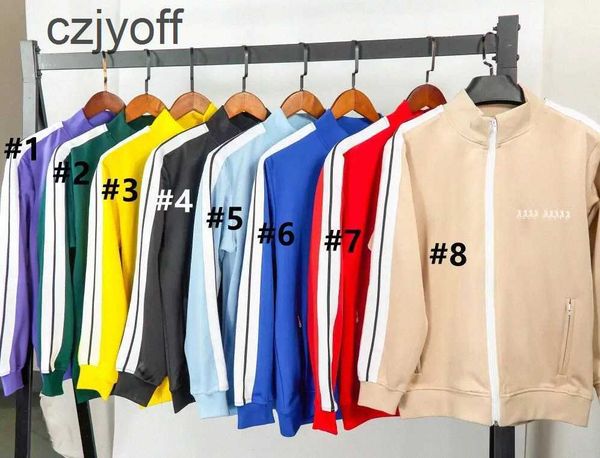 

mens tracksuits palm designer mens tracksuits couples coat outdoor sweatshirts classic letter pattern jackets hoodies pants sweatshirts spor, Gray