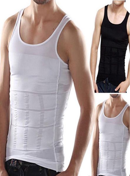 

girdles body shapers comfortable belly shaper for men slimming shirt elimination of male beer belly men body shapewear8940307, White;black