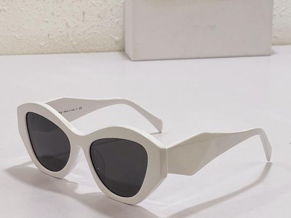 

realfine888 5a eyewear pra spr07y symbole cat eye luxury designer sunglasses for man woman with glasses cloth box spr06y, White;black