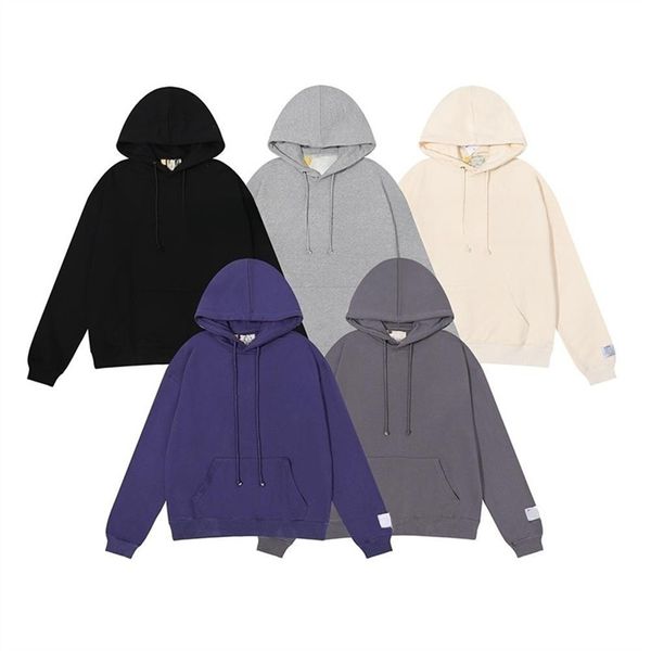 

mens hoodies sweatshirts designer hoodies sweater men sweaters pure cotton round neck hooded fashion letter printing men's couple cloth, Black