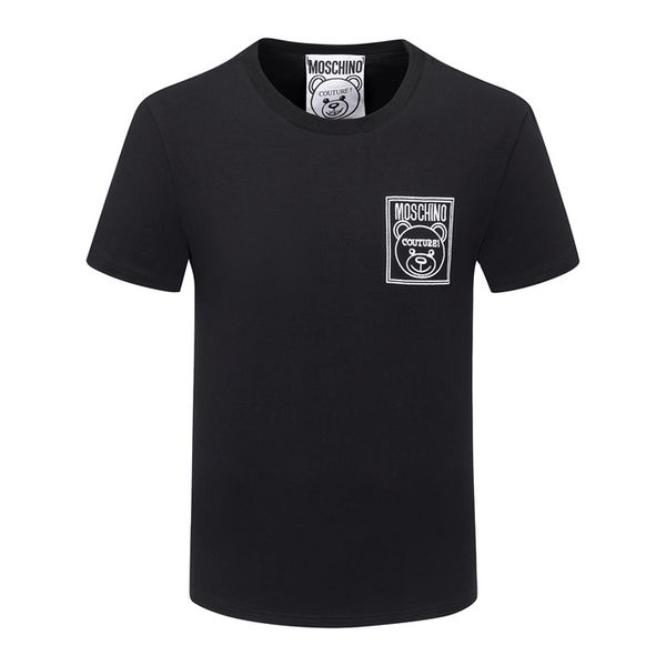 

men's t-shirt slim-fit professional designer shirt loose summer must-have v15, White;black