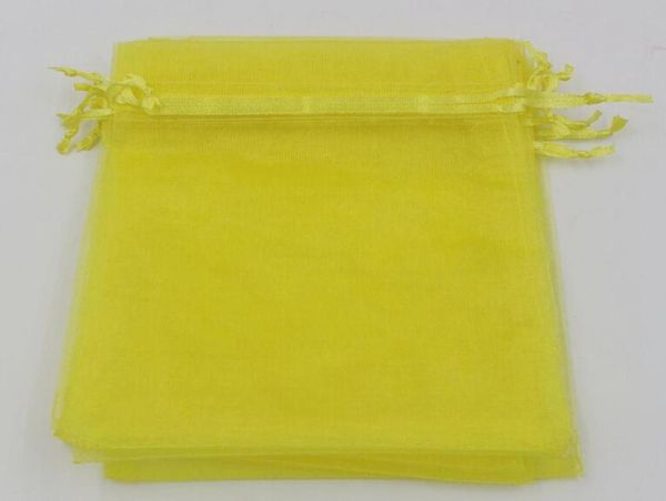 

lemon yellow 7x9cm 9x11cm 13x18cm organza jewelry gift pouch bags for wedding favorsbeads accessories6695012, Pink;blue