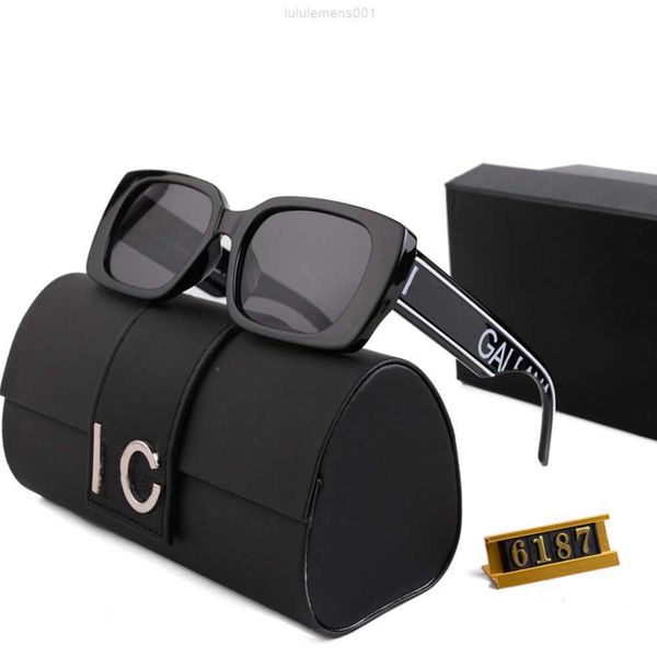 

luxury brand vintage sunglasses square women's sun glasses fashion designer shades driving frame uv400 gradient lens 6187 small framek3, White;black
