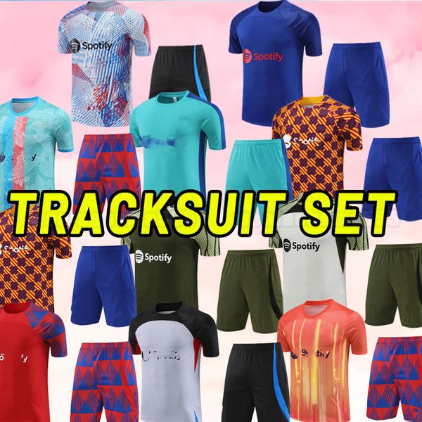

training set 2023 ansu fati pedri soccer tracksuits 23 24 lewandowski gavi adama ferran raphinha f. de jong dest shirt men barcelona polo tr, Black