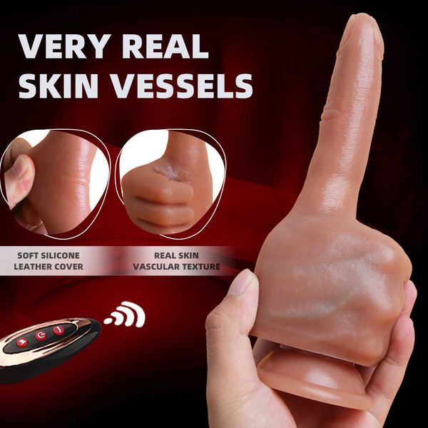 

miaoling alien female automatic insertion big thumb fun toy male tool machine