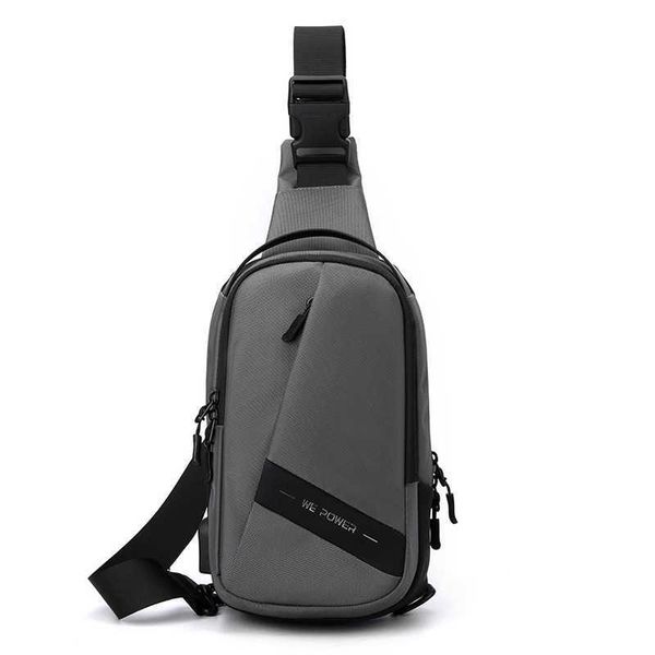 

men's chest bag oxford shoulder crossbody bag youth backpack large bag