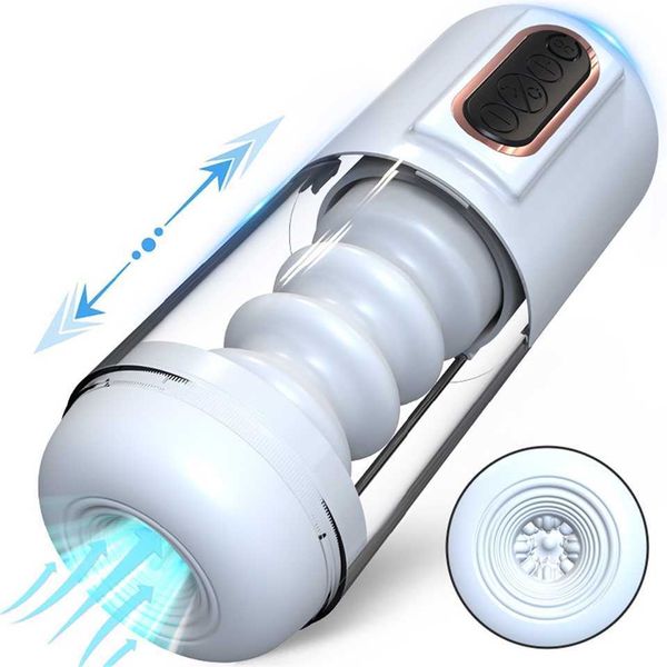 

live voice randy electric aircraft cup fully automatic sucking telescopic device products male 60% off outlet sale