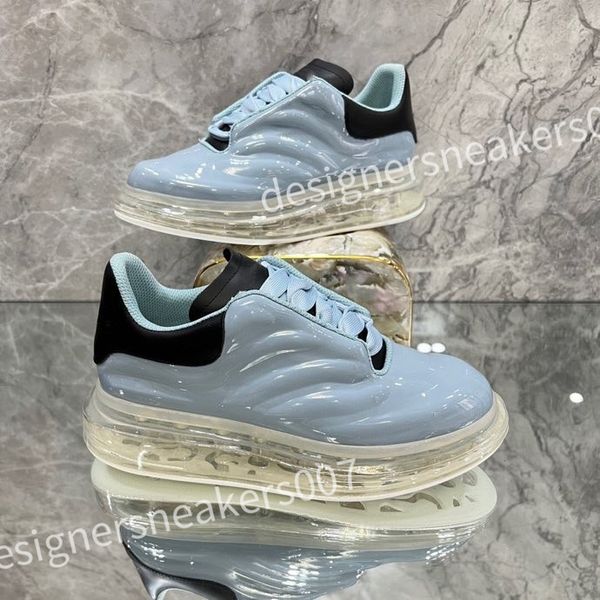 

luxury fashion sneakers white shoes leather thick soled elevated men's and women's shoes versatile classic casual couple board sho, Black