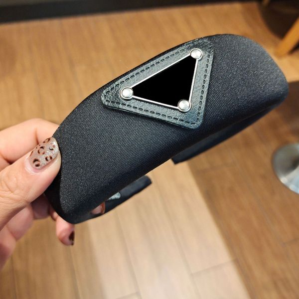 

2023 sponge headbands hair bands for women girl brand elastic letter p headband sports fitness headband head wrap, Silver