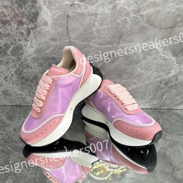 

2023 designer women mens casual shoe fashion genuine leather mixed color woman trainers sneakers flats loafers female footwear xsd230403, Black