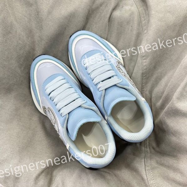 

new luxurys designer women mens casual shoes fashion genuine leather mixed color woman trainers sneakers flats loafers female footwear xsd23, Black