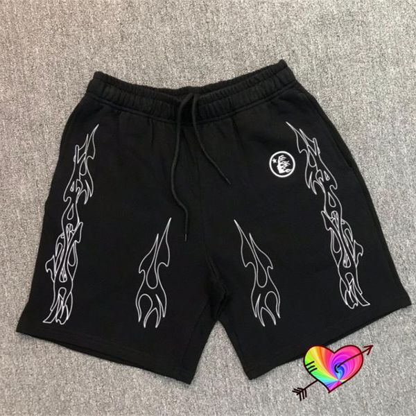

2023 black shorts men women high street nylon shorts vintage graphic breeches