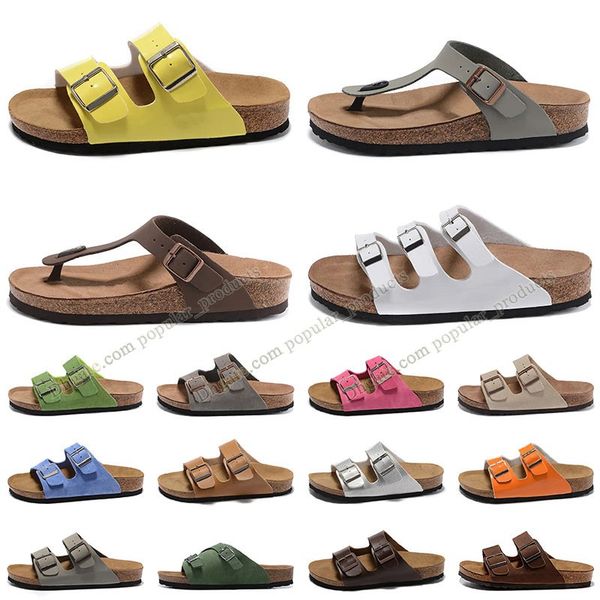 

clogs designer sandals birks arizona men women slides sliders birks platform slippers sandales boston soft mules shoes arizona boston pflats, Black