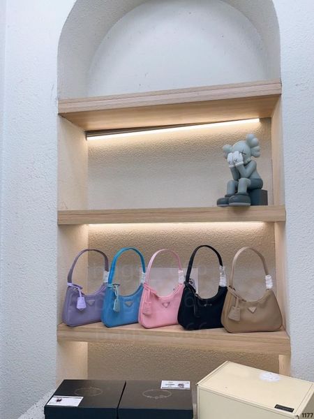 

hobo bag quality nylon bag designer zipper bag classic underarm bag diagonal cross luxury designers bags women shoulder bag luxury saffiano