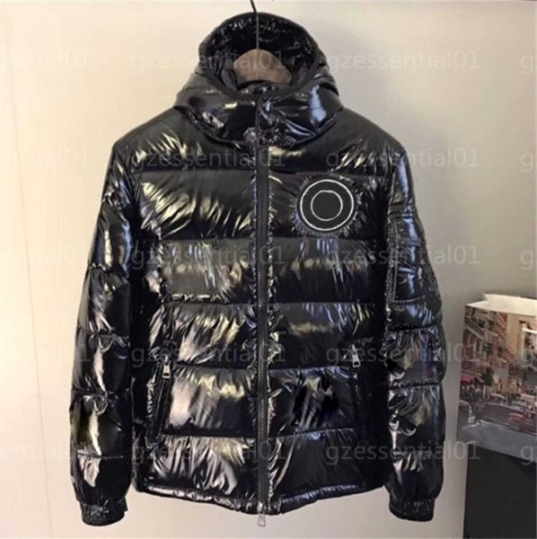 

monclear jacket mens down coats designer men winter wear stylish and handsome skulls clothing windproof thickened casual warm hooded jackets, Black