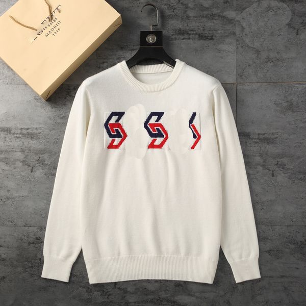 

mens sweater men sweaters designer sweaters sweatshirts designer pullover sweater bouterwear outdoor fashionable letter sportswear casual co, White;black