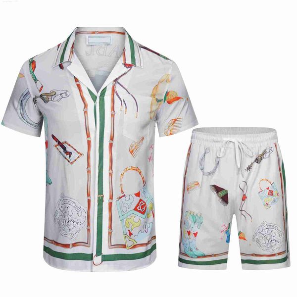 

men's tracksuits men women short set t shrt hawaii beach suit hip hop shirt shorts couple suit, White;black